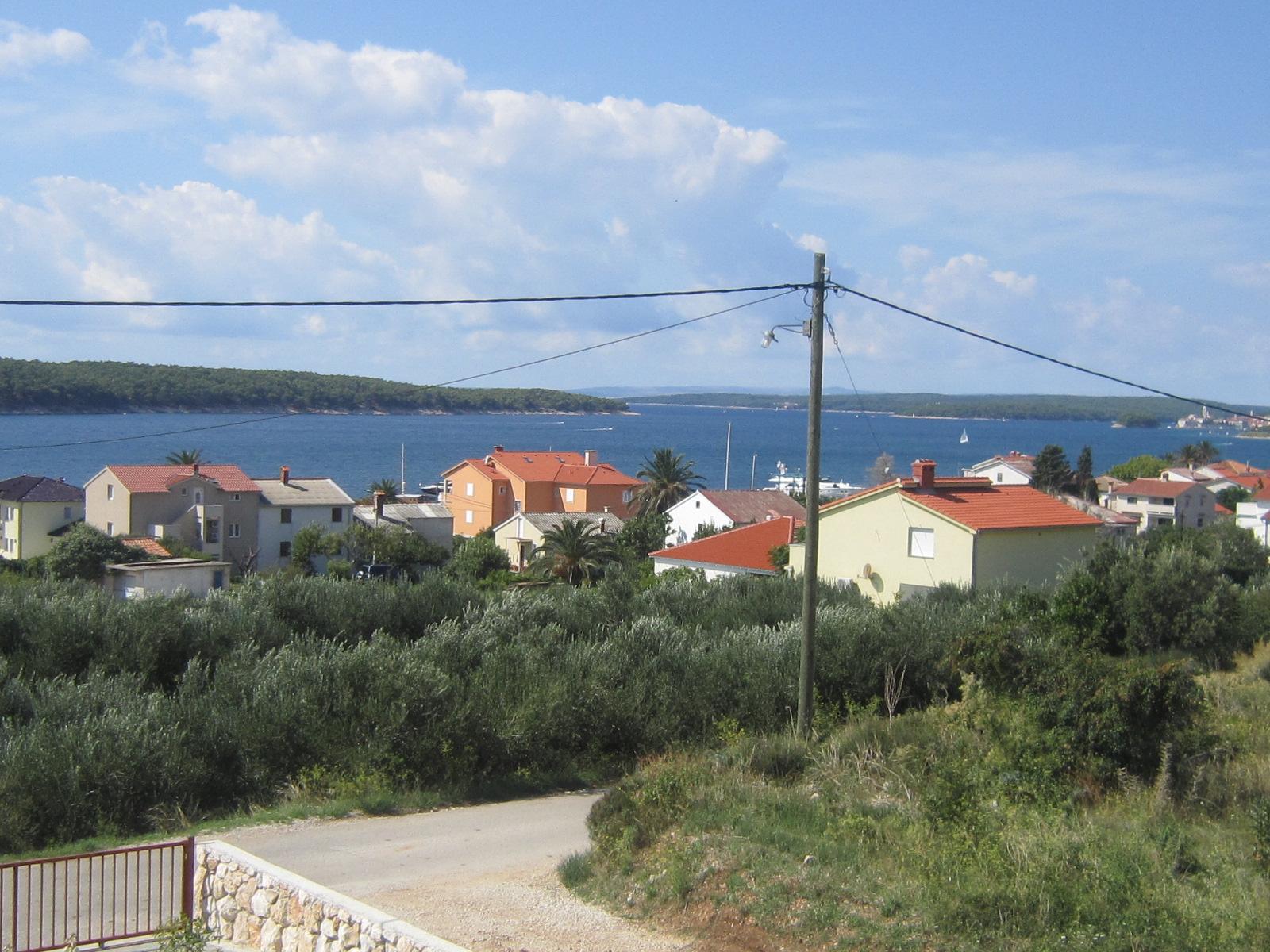 Blick vom Balkon